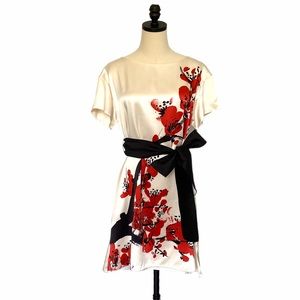 Jayson Brundson Silk Cherry Blossom Dress | US 8 NWT